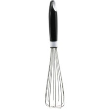 Promosyonca Kaliteli Metal Çırpıcı Siyah ve Beyaz Renk (Siyah)