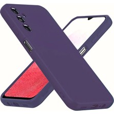 Trend Kapında Samsung Galaxy A34 5g Kılıf First Silikon - Mor