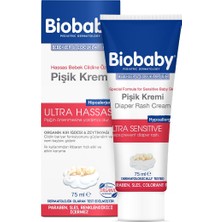 Biobaby Bebekler ve Çocuklar Için Pişik Kremi (75 Ml)