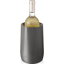 Vacu Vin Aktif Soğutucu, Koyu Gri, Kutulu