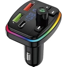 Heartz Fm Transmitter Modulator Araç Fast Quıck Charge Hızlı Şarj Flash Bellek Micro Sd Mp3 Player 1