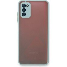 Trend Kapında Samsung Galaxy A03S Kılıf Montreal Silikon Kapak - Turkuaz