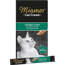 Miamor Cream Tavuklu Kedi Ödülü 6X15 G