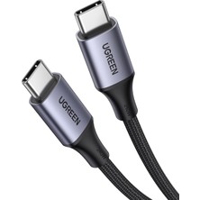 Ugreen USB C To Type-C Pd 3.1 240W 5A Hızlı Şarj ve Data Kablosu 2 Metre