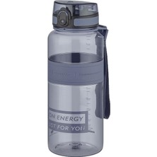 Uzspace Su Matarası 1000ML 1 Litre Büyük Boy Yenilenen Renkler Gri