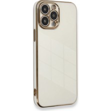Trend Kapında Apple Iphone 13 Pro Max Kılıf Volet Silikon - Beyaz