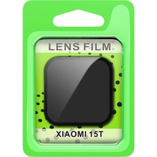 Xiaomi Mi 15T Raze Metal Kamera Lens - Siyah