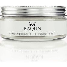 Raqun Yoğun Nemlendirici Etkili El  Vücut Bakım Kremi Normal, Kuru, Çok Kuru Ciltler 50 ML%100 Doğal