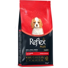 Reflex Plus Kuzu Etli Mini ve Küçük Irk Yavru Köpek Maması 3 kg