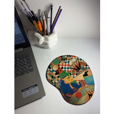 Rakkun Shop Pharoah Baskılı Bilek Destekli Mouse Pad - Dünya Serisi
