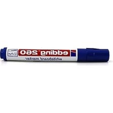 Aesco Mavi Renkli 10'lu Set Whiteboard Marker, Edding 260