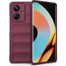 Trend Kapında Realme 10 Pro 5g Kılıf Optimum Silikon - Bordo