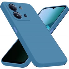 Xiaomi Redmi 15C 4g Nano Içi Kadife Silikon - Mavi