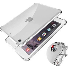 Spia iPad 10.2 2021 (9.) ile Uyumlu Kılıf Anti Shock Şeffaf Conny Tablet Silikon Dayanıklı Darbe Kar