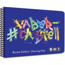 Faber-Castell Resim Defteri Logo, Karton Kapak 35X50, 15 Yaprak