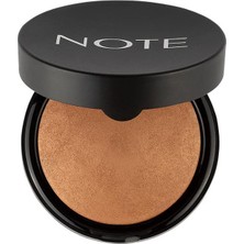 Note Cosmetics Baked Blusher 05 Mocha Taste Işıltılı Fırınlanmış Toz Allık