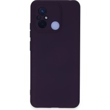 Trend Kapında Xiaomi Redmi 12C Kılıf Nano Içi Kadife Silikon - Mor