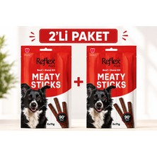 Reflex Plus Meaty Sticks Biftekli Tahılsız Köpek Ödül Maması 3X11 gr | 2'li ve 3'lü Avantaj Paketi