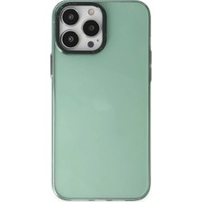 Apple iPhone 13 Pro Kılıf Anka Pc Sert Metal Kapak - Yeşil