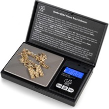 Bluefox Dijital Cep Tartısı - 500G Kapasite, 0.01G Hassasiyet, 7 Ölçü Birimi, Dara Fonksiyonu, Büyük