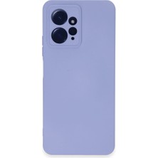 Trend Kapında Xiaomi Redmi Note 12 4g Kılıf Nano Içi Kadife Silikon - Lila
