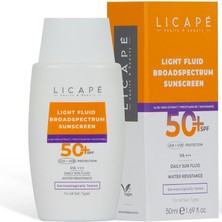 Licape Yüksek Koruma Suya Dayanıklı 50 Spf Likit Güneş Kremi – Tüm Cilt Tiplerine Uygun, Hafif ve Hı