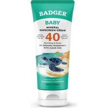 Badger Bebek Güneş Kremi SPF40 87 ml