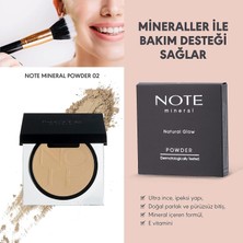 Note Cosmetics Powder 02 Mat Bitişli Toz Yüz Pudrası