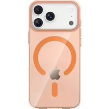 Joko Apple iPhone 17 Pro Pc Blank Magsafe Kapak - Turuncu