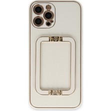 Trend Kapında Apple Iphone 12 Pro Max Kılıf Coco Elit Kapak - Beyaz