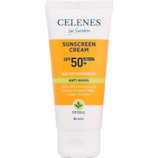 Celenes By Sweden Celenes Herbal Yaşlanma Karşıtı Güneş Kremi, 50+ Spf, 50ML