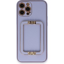 Trend Kapında Apple Iphone 12 Pro Kılıf Coco Elit Kapak - Lila