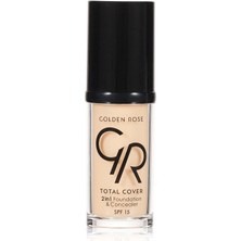 Golden Rose Cover 2 In 1 Foundation Concealer Fondöten ve Kapatıcı No: 022