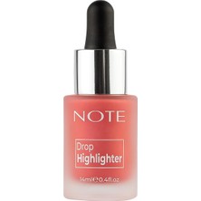 Note Cosmetics Drop Highlighter 01 Pearl Rose Işıltılı Likit Aydınlatıcı
