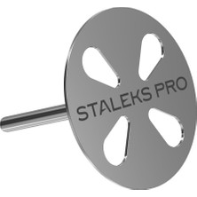 Staleks Pododisc 25 mm Pediküre+5 Yedek Dosya 180 Grit Profesyonel Ev Kullanımı Paslanmaz Çelik (Pds