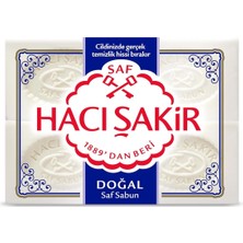 Hacı Şakir Doğal Geleneksel Beyaz Sabun (4 Adet)