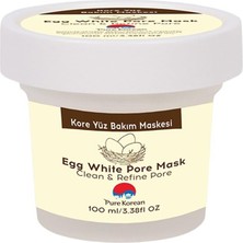 Pure Korean Egg White Çok Kullanımlık Yüz Maskesi