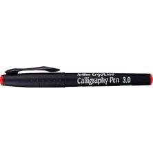 Artline Ergoline Calligraphy Pen 3.0 Kaligrafi Kalemi, 3.0 Mm, Kırmızı