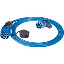 Mennekes 36213 Hibrit ve E-Araç Şarj Kablosu 4,0 M - Mod 3 Tip 2 32A 3ph - 22 Kw Şarj Gücü ile Araç