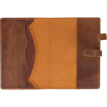 BloominBag Bloom Quiet Edit Moccasin A5 Deri Kitap Defter Kılıfı