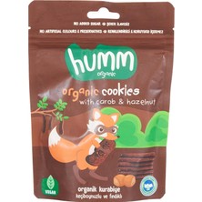 Humm Organic Keçiboynuzlu Fındıklı Vegan Kurabiye 1 Paket(55 gr x 1 Adet)