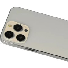 Apple iPhone 12 Pro Rainbow Kamera Lens Koruma Cam - Gold