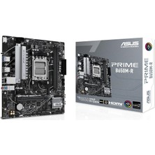 Asus Prime B650M-R Amd B650 Am5 Soket Ddr5 7200+(OC) Mhz Matx Anakart