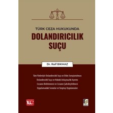 New Global Türk Ceza Hukukunda Dolandırıcılık Suçu