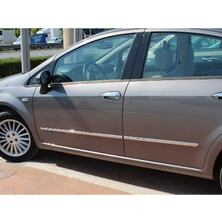 New Global Btm Otomotiv (260) Krom Yan Kapı Çıtası 4 Kapı 2007 Üzeri P. Çelik Fiat Linea ile Uyumlu