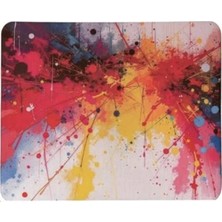 Aesco Baskılı Desenli Renkli Kaymaz Tabanlı Mouse Pad, Eğlenceli