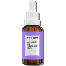 Maru.derm Alpha Arbutin%2 + Niacinamide%5 Leke Karşıtı ve Aydınlatıcı Cilt Bakım Serumu – Meyan Kökü