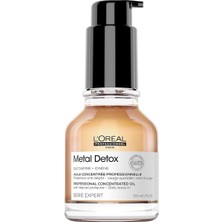 L'oréal Professionnel Serie Expert Metal Detox Oil Konsantre Saç Bakım Yağı 50 ml - Parlaklık ve Kır
