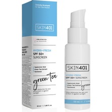 SKIN401 SPF50+ -Fresh Sunscreen Nemlendirici & Tazeleyici Güneş Kremi 50 ml