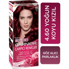 Garnier Çarpıcı Renkler Saç Boyası 4.60 Yoğun Koyu Kızıl